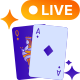 Live blackjack